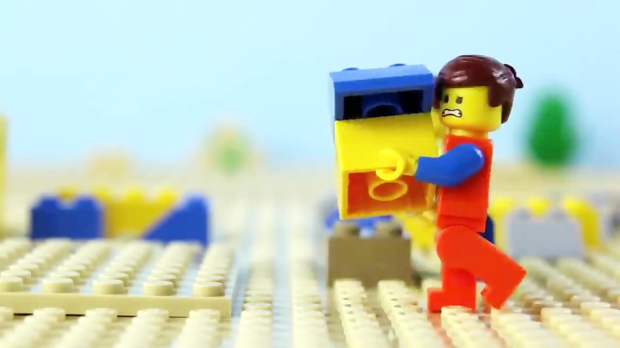 کارتون لگو آجری ها Lego Bricks - قسمت 1 - وسایل نقلیه